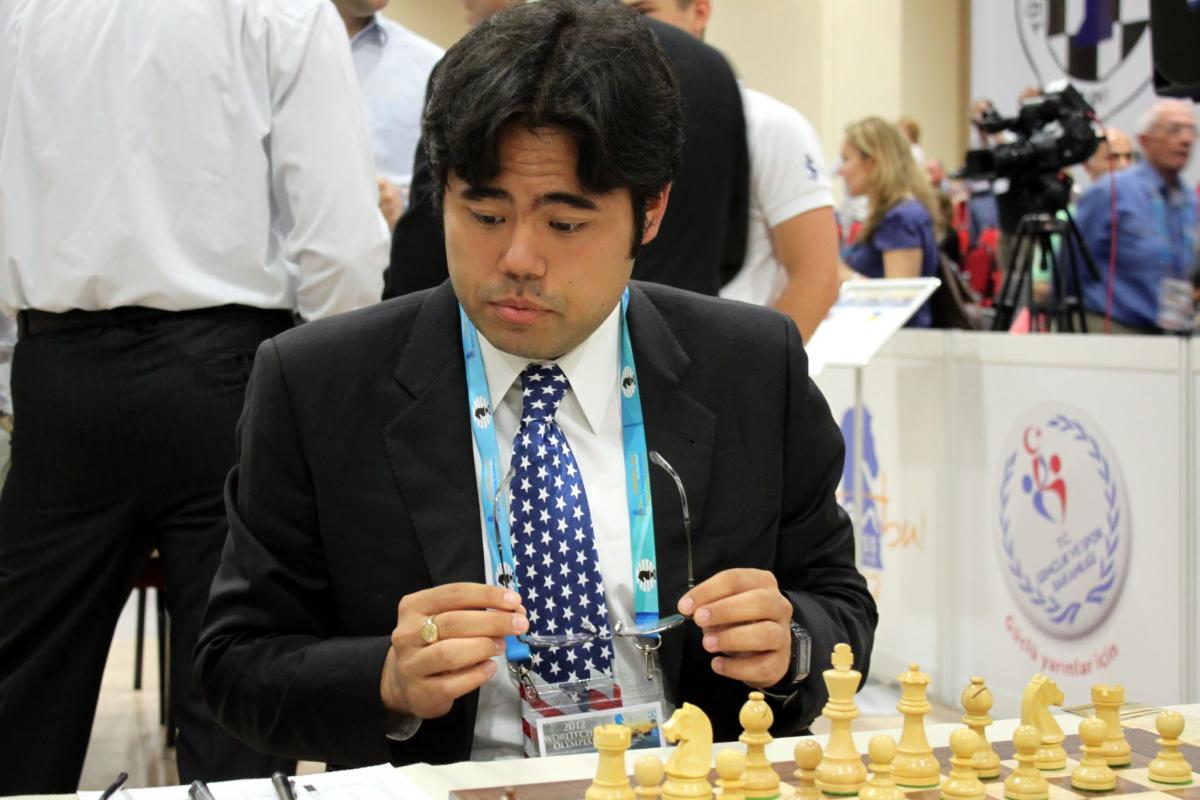 Nakamura at World Chess Olympiad