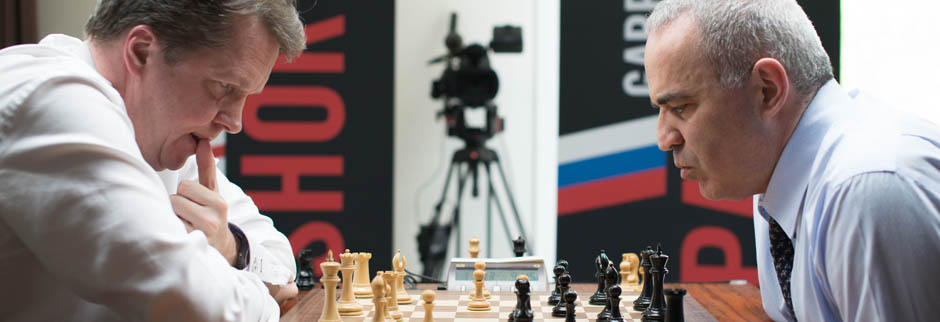 Garry Kasparov Returns, Briefly, to Chess