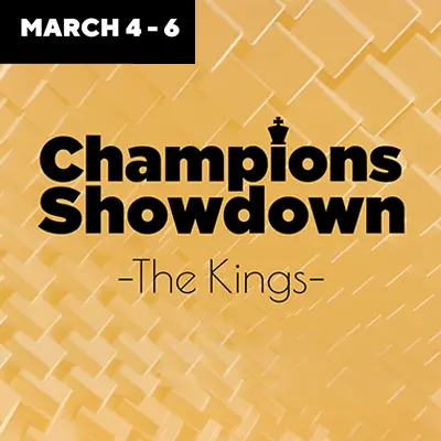 2025 Champions Showdown - The Kings - web promotional square graphic