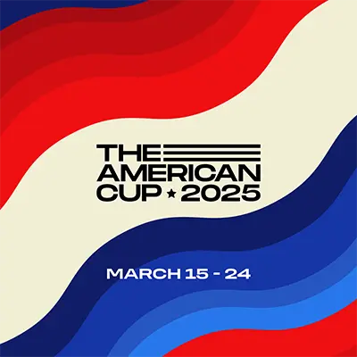 The American Cup 2025 web graphics